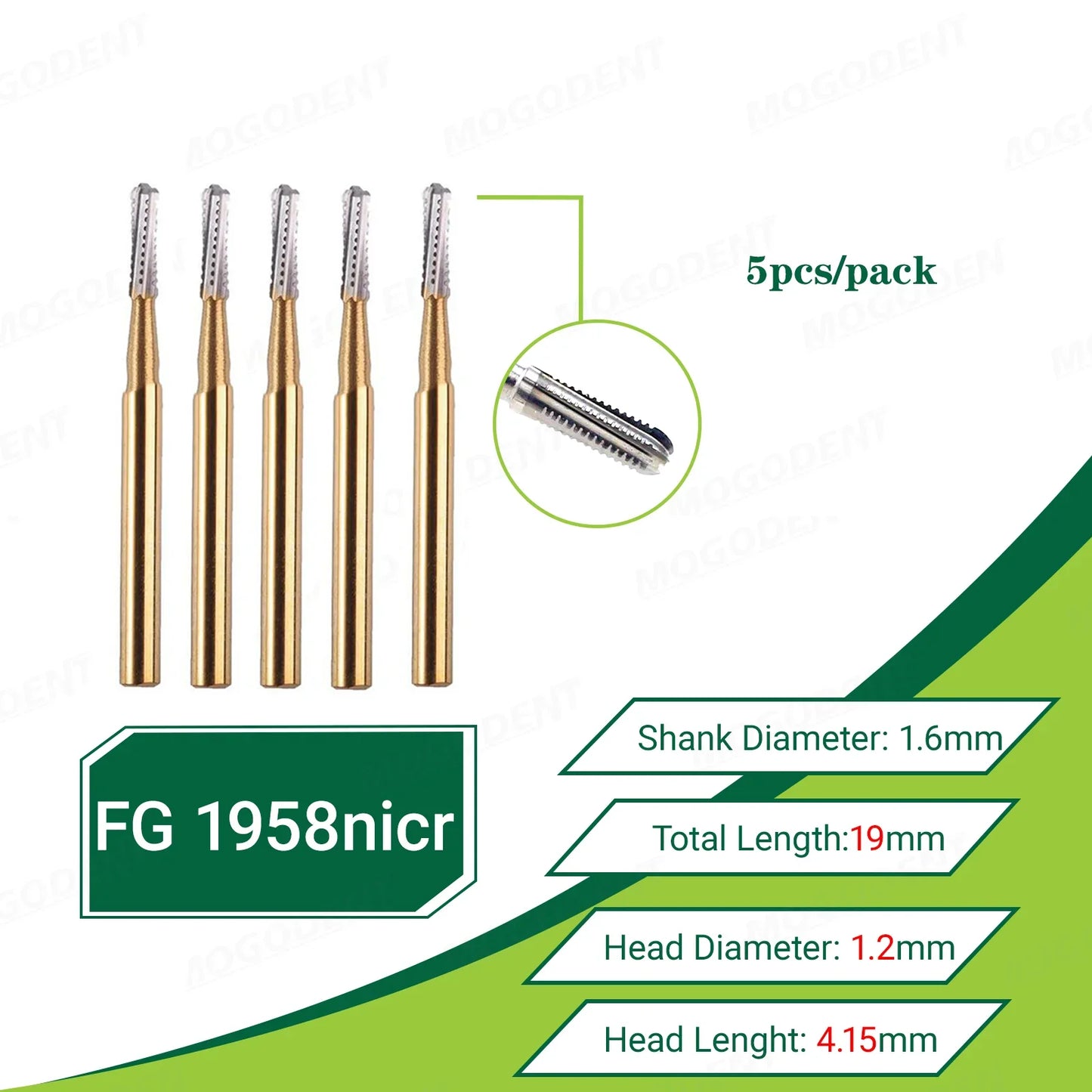 Transmetal Cutting Burs