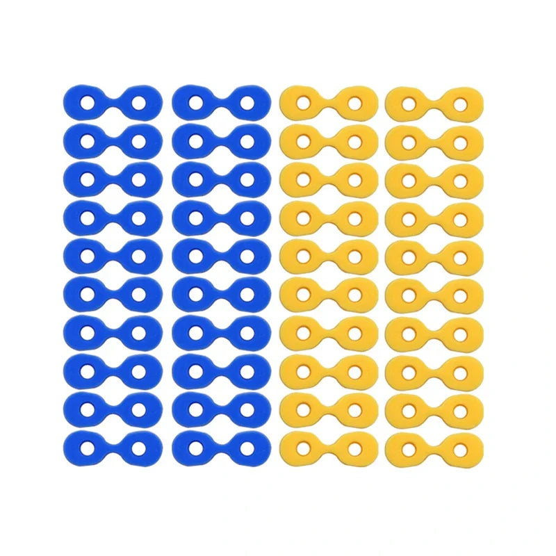 40Pcs Elastic Dental Wedge Matrix