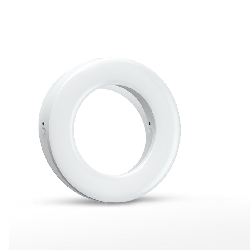 USB Charge Led Selfie Ring Light Mobile Phone Lens LED Selfie Lamp Ring for iPhone Samsung Xiaomi  Phone Tablet Selfie Light
