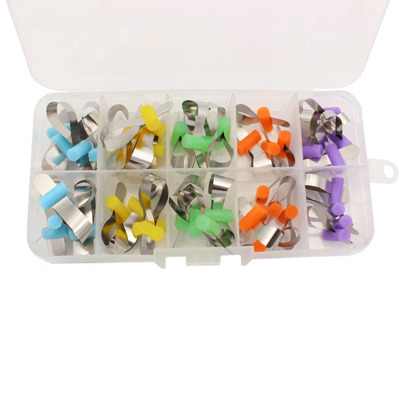 50pcs/Box Dental Pre-formed Sectional Matrix