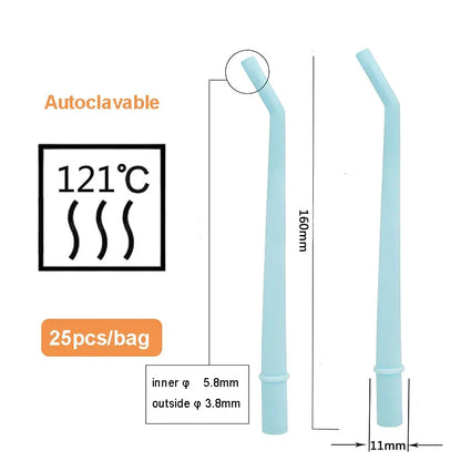 Dental Autoclavable Strong  Suction Tips