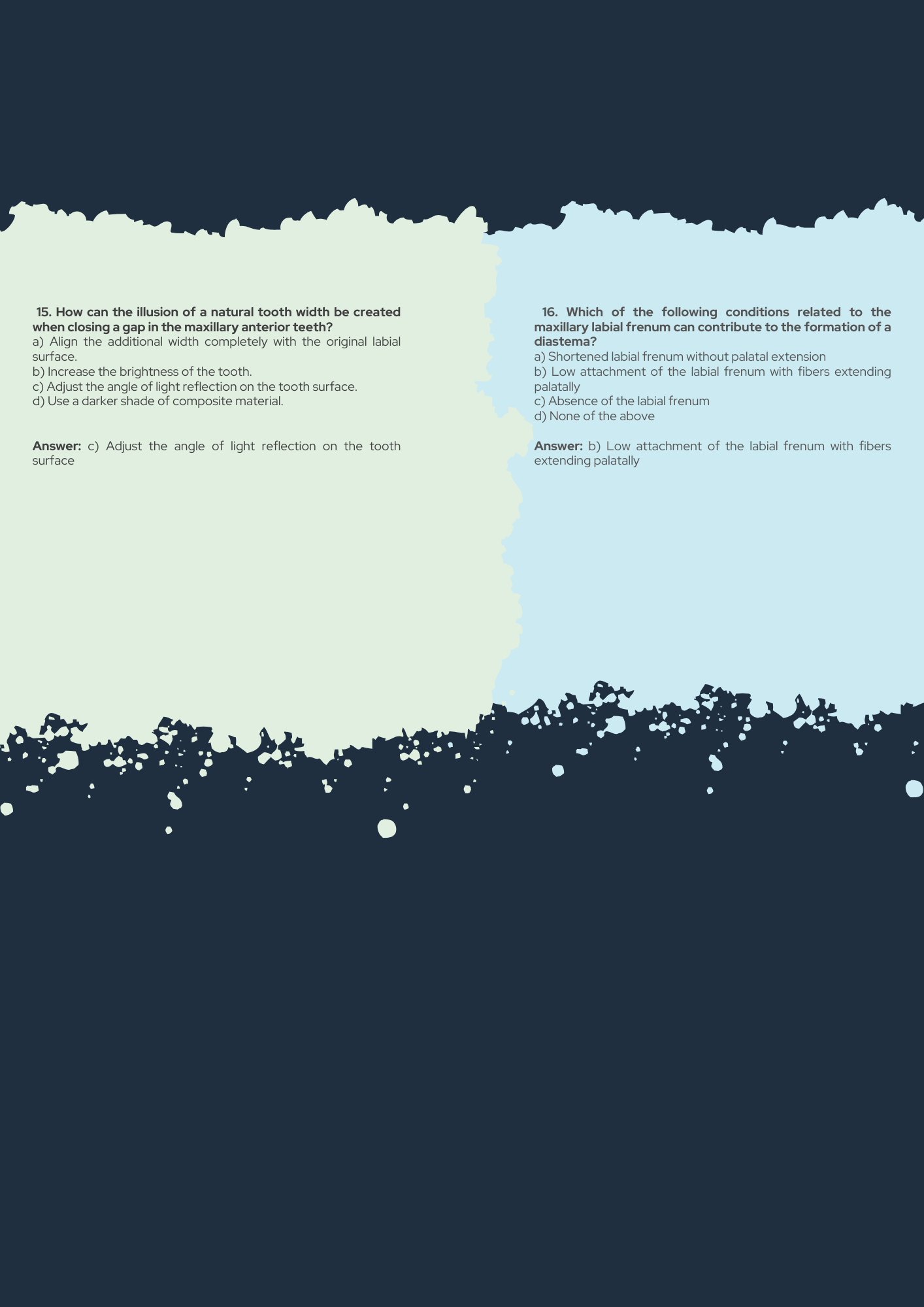 Operative Dentistry Guide PDF With Clinical Scenario Questions Explained