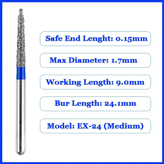 Pin Preparation Safe-End Bur
