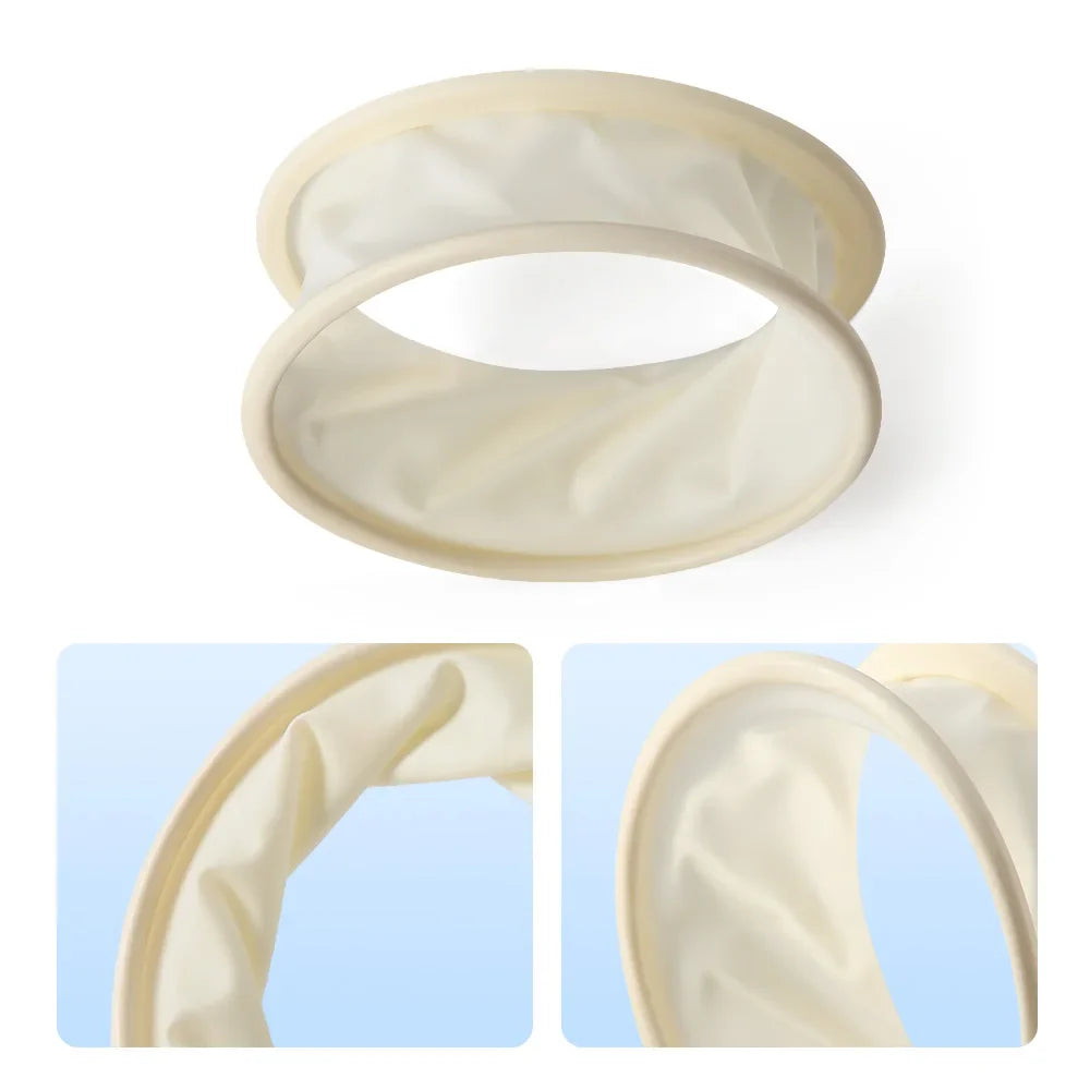 Set of 10 Oral Cheek Rubber Barrier Openers in White/Blue