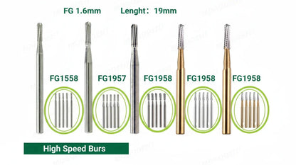 Transmetal Cutting Burs