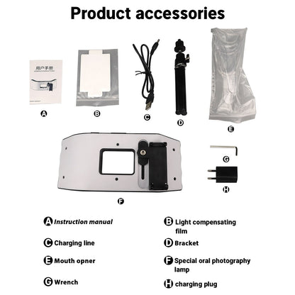 Dental Photography Oral Filling Lamp  Flash Light Supply Bright Environment Photo Macro Intraoral Light Dentistry