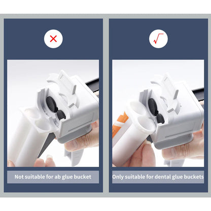 Dental Impression Mixing Dispensing Gun