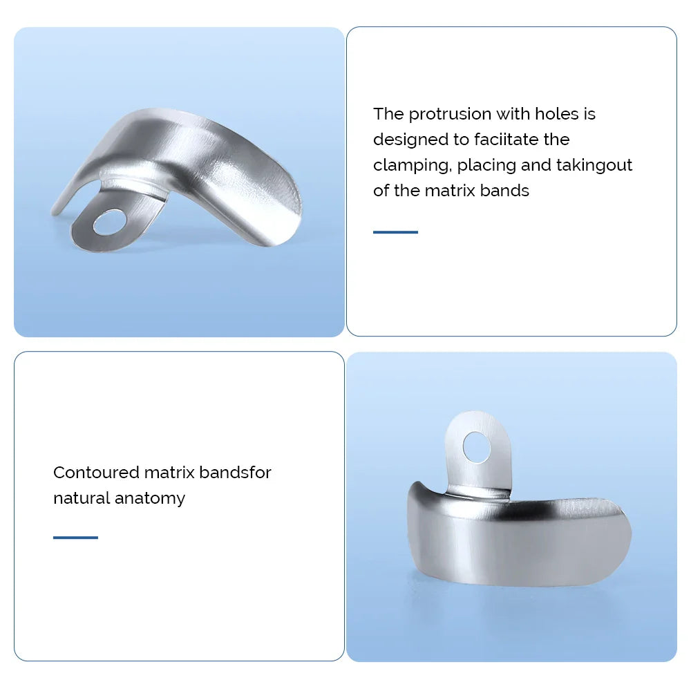 Sectional Contoured Matrix System with NiTi Clamping Ring