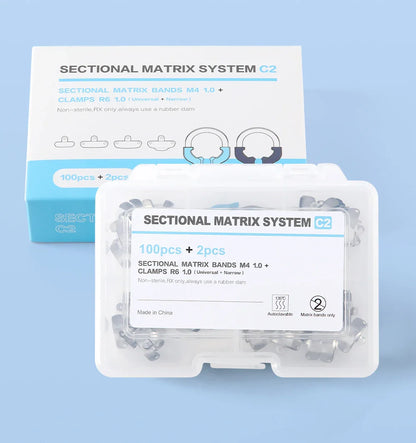 Sectional Contoured Matrix System with NiTi Clamping Ring